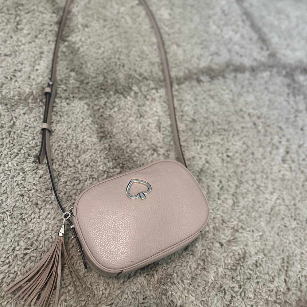 Kate Spade Elegant Cream Crossbody Bag